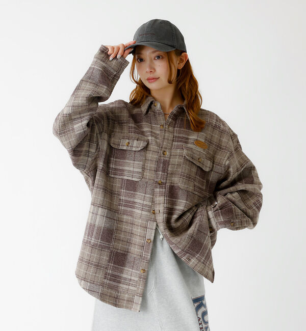 Rouge vif「【PARROTT CANVAS/パロットキャンバス】 CPO SHIRT/パッチ」|シャツ・ブラウス|