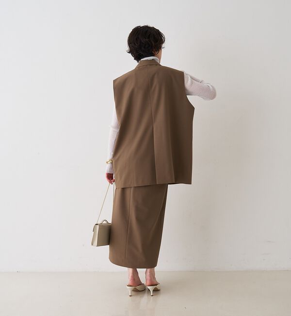 Rouge vif「【セットアップ対応】ラップタイトスカート」|スカート|