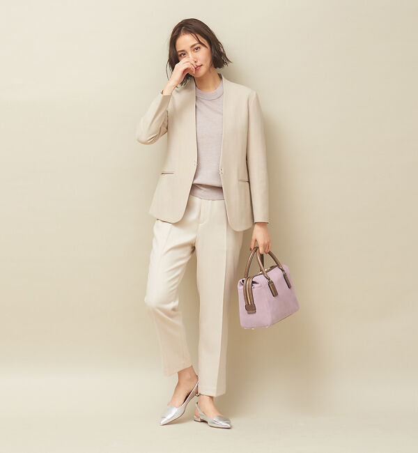 qualite「サキソニースリットパンツ」|その他|