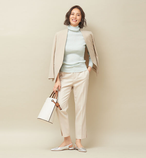 qualite「サキソニースリットパンツ」|その他|