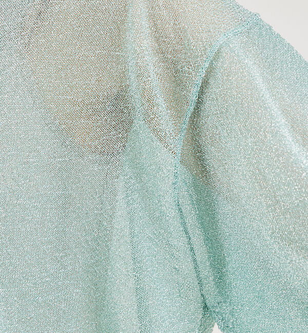 qualite「ラメシアーニットプルオーバー」|ニット・セーター|