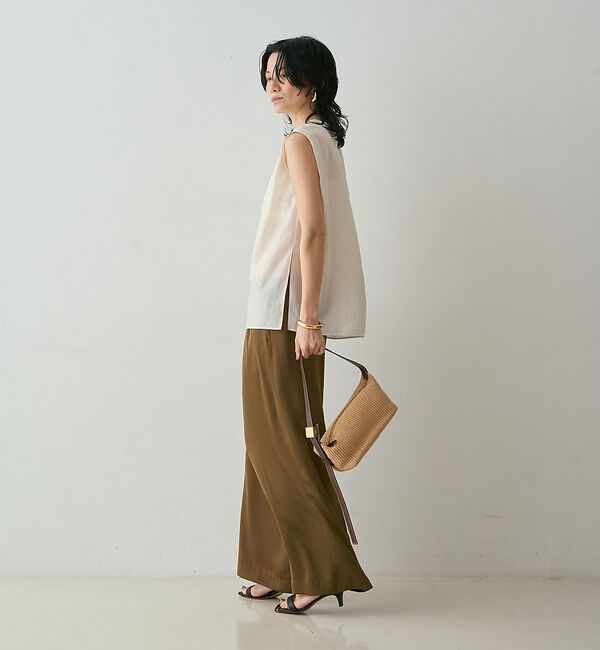 qualite「シルキーローンブラウス【予約】」|シャツ・ブラウス|