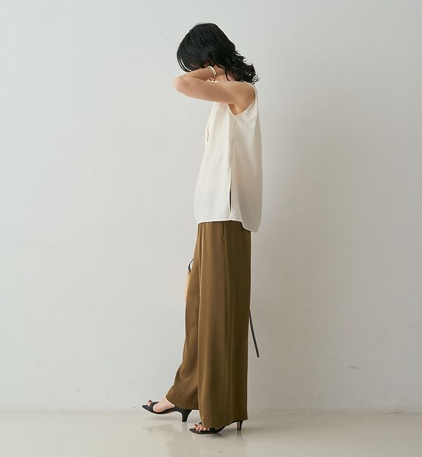 qualite「シルキーローンブラウス【予約】」|シャツ・ブラウス|