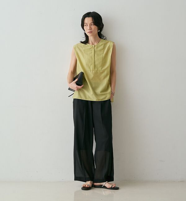 qualite「シルキーローンブラウス【予約】」|シャツ・ブラウス|