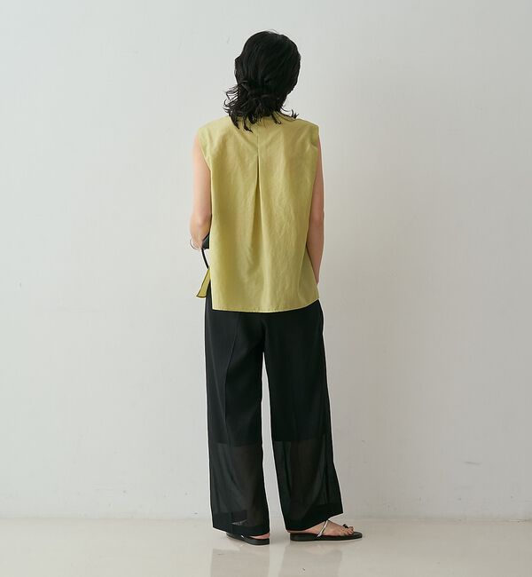 qualite「シルキーローンブラウス【予約】」|シャツ・ブラウス|