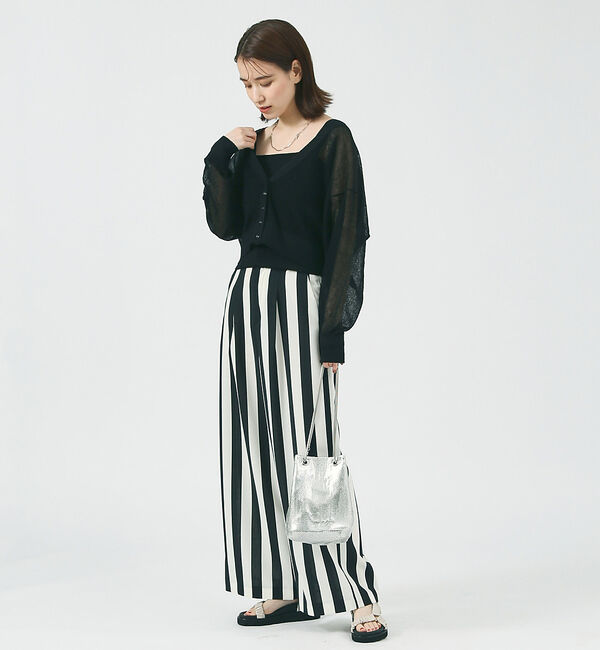 AU BANNISTER「ギャザーベルト フットベッドサンダル」|サンダル|