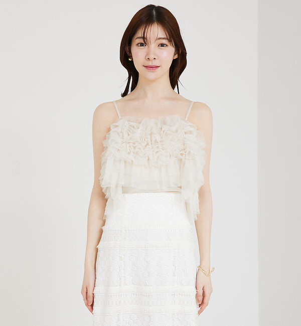 SELFIST「チュールフリルキャミビスチェ」|その他|