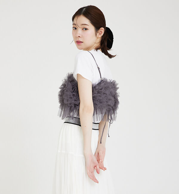 SELFIST「チュールフリルキャミビスチェ」|その他|