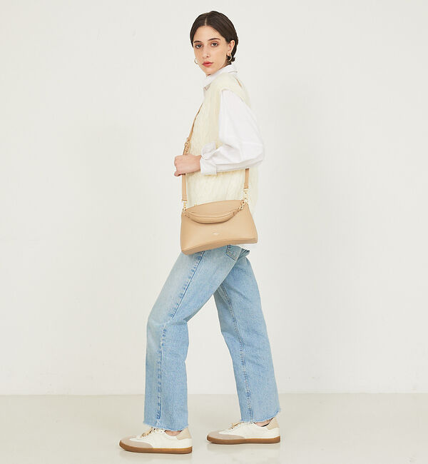 LOWELL things「【VERY掲載】Sque/クッションハンドルミニショルダー」|ショルダー・メッセンジャー|