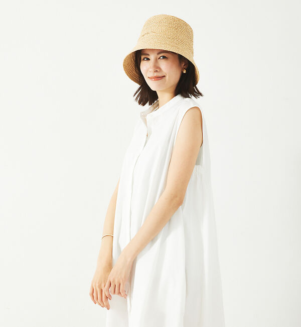 abahouse mavie「ラフィアバケットハット」|その他|