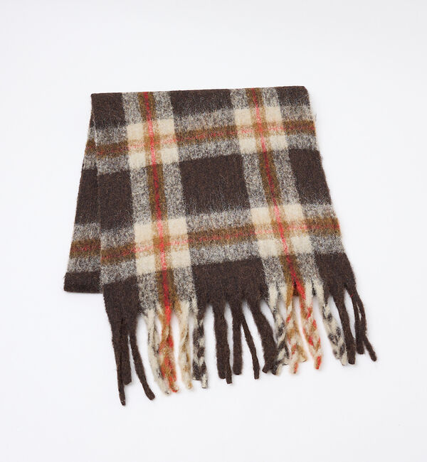 abahouse mavie「ウール混チェックストール」|マフラー|