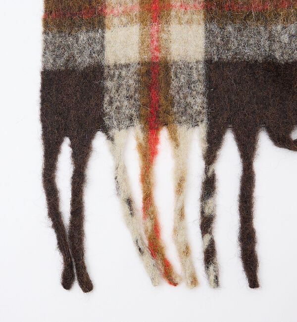 abahouse mavie「ウール混チェックストール」|マフラー|