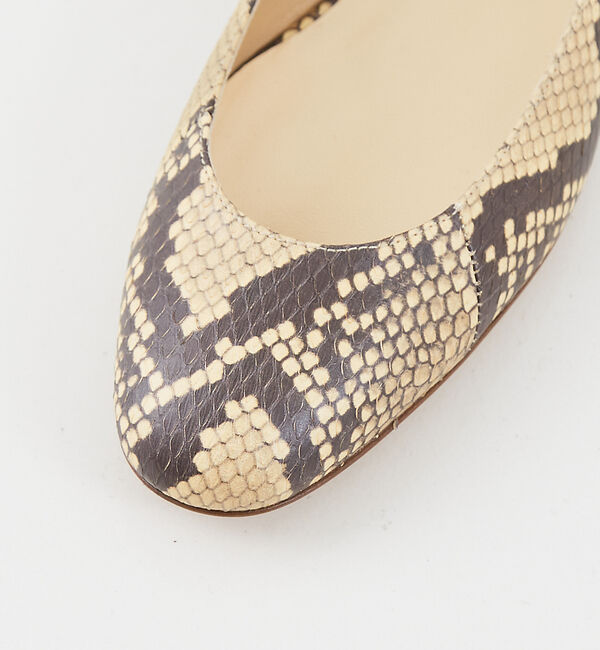 The Store by C' 「【FRANCESCO RUSSO】バレリーナパイソンパンプス」|パンプス|