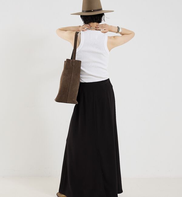 The Store by C' 「【COCUCA】ライトダブルサテンスカート」|スカート|