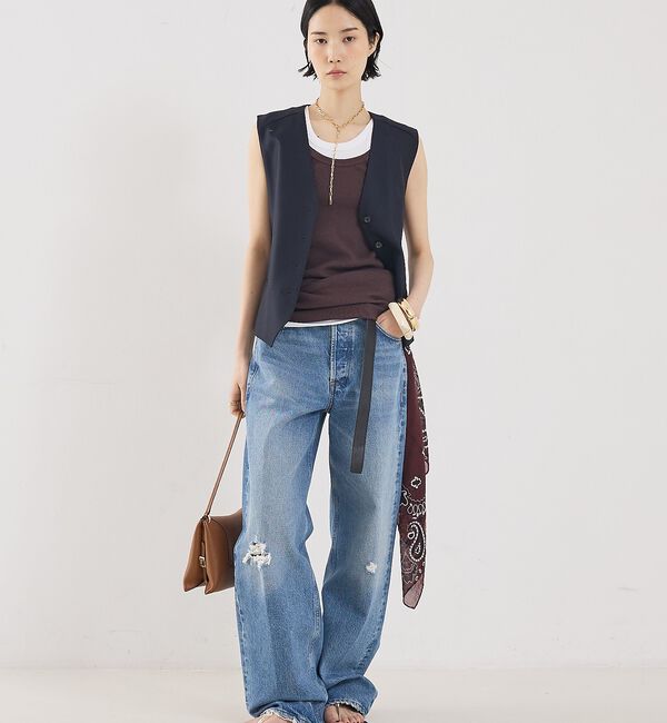 The Store by C' 「【COCUCA】ノースリーブベスト」|ダウンベスト・ベスト|