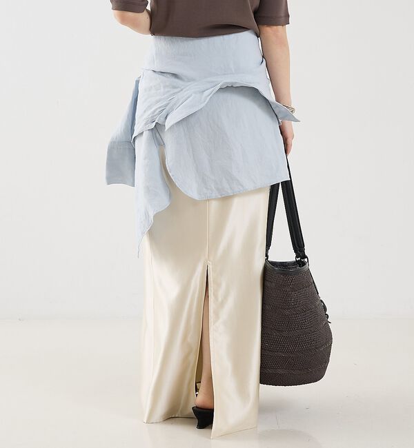 The Store by C' 「【COCUCA】シルクサテンスカート」|スカート|