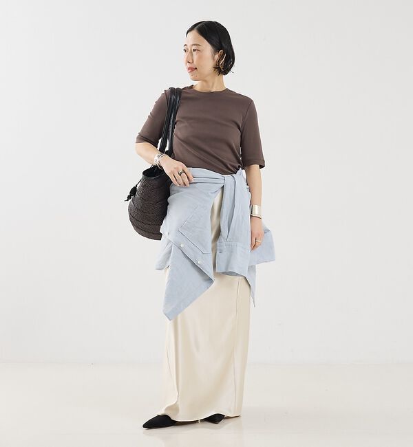 The Store by C' 「【COCUCA】シルクサテンスカート」|スカート|