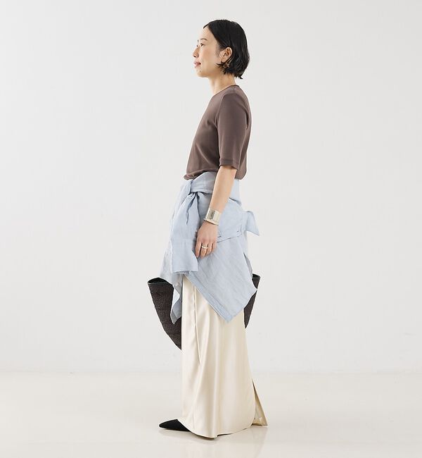 The Store by C' 「【COCUCA】シルクサテンスカート」|スカート|