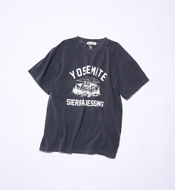 NOMINE「【SIERRA DESIGNS】YOSEMITE NATIONAL PARK ヨ」|Tシャツ・カットソー|ブラック