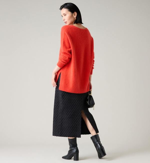 TIARA「モールふくれジャカードタイトスカート」|スカート|