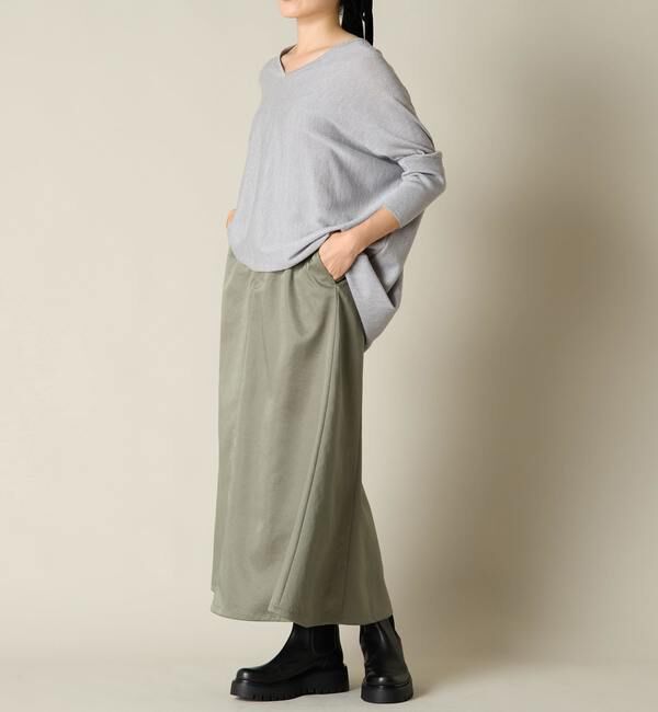 Liesse「サテンフレアスカート」|スカート|