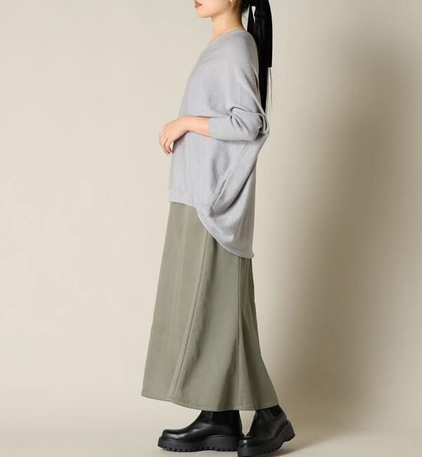 Liesse「サテンフレアスカート」|スカート|