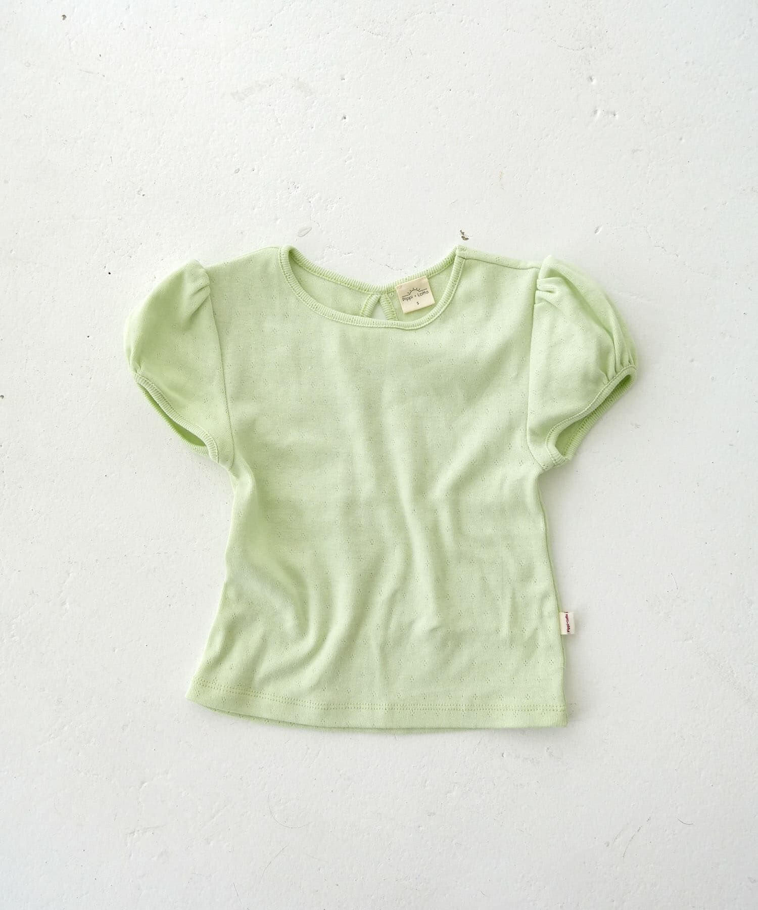 URBAN RESEARCH DOORS「Pippi+Lotta　Eyelet puff  T-shirts(KIDS)」|その他|グリーン系その他