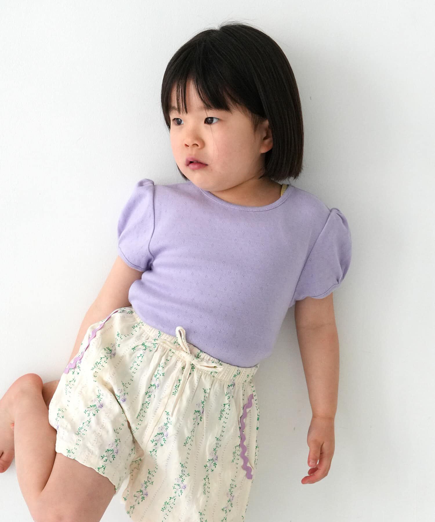 URBAN RESEARCH DOORS「Pippi+Lotta　Eyelet puff  T-shirts(KIDS)」|その他|