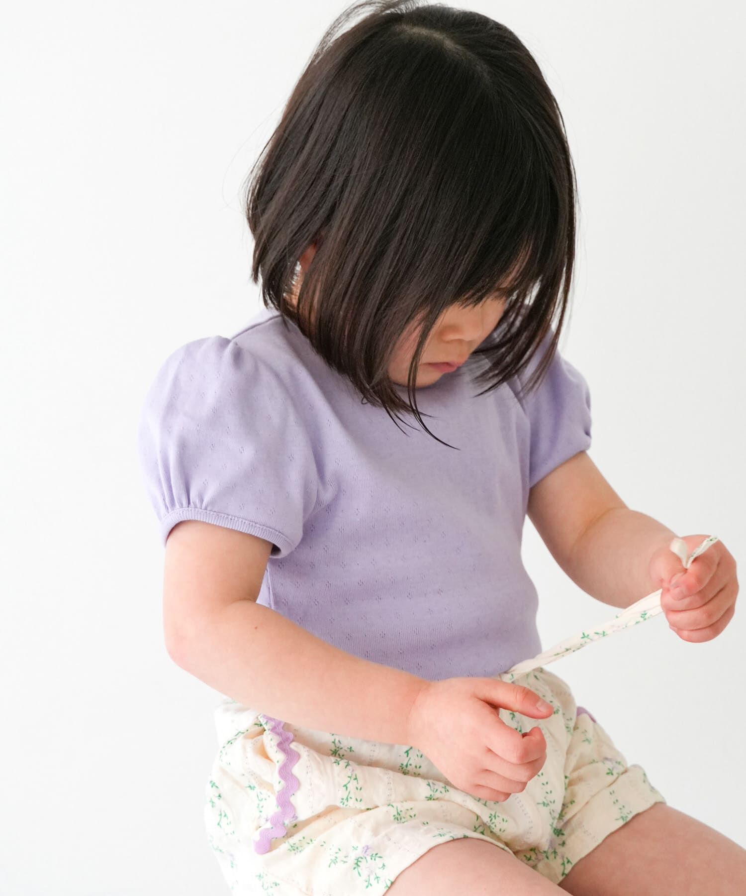 URBAN RESEARCH DOORS「Pippi+Lotta　Eyelet puff  T-shirts(KIDS)」|その他|