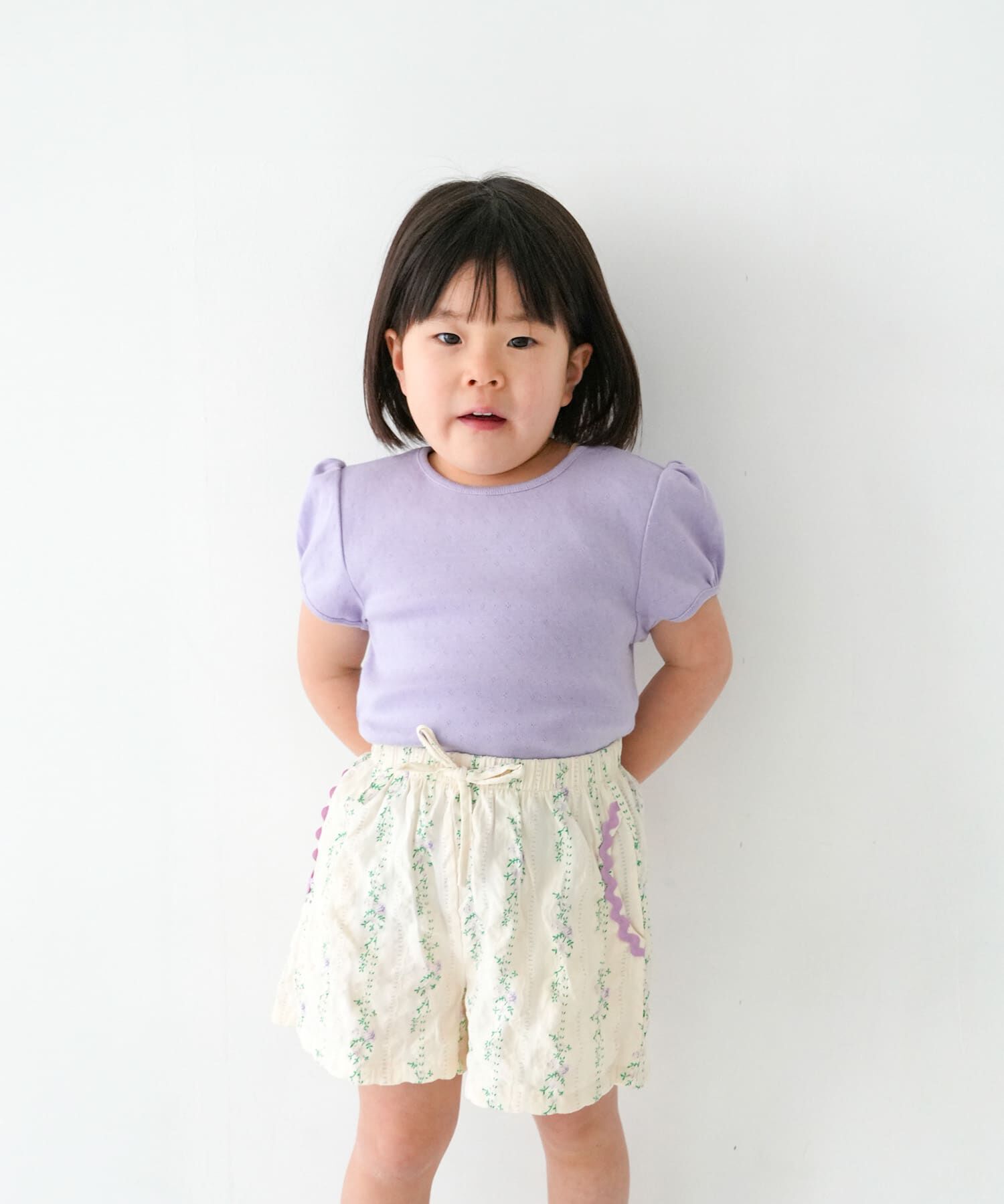 URBAN RESEARCH DOORS「Pippi+Lotta　Eyelet puff  T-shirts(KIDS)」|その他|