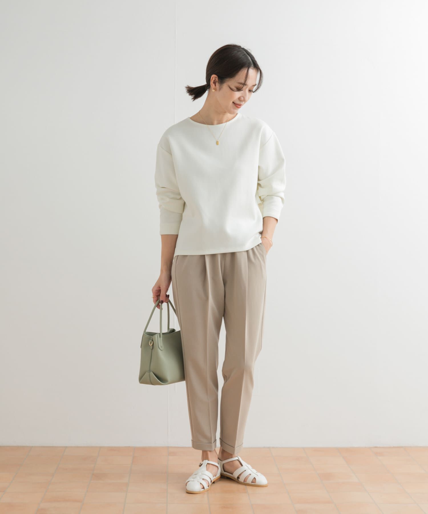 URBAN RESEARCH DOORS「『3サイズ展開』ストレッチテーパードイージーパンツ」|その他|