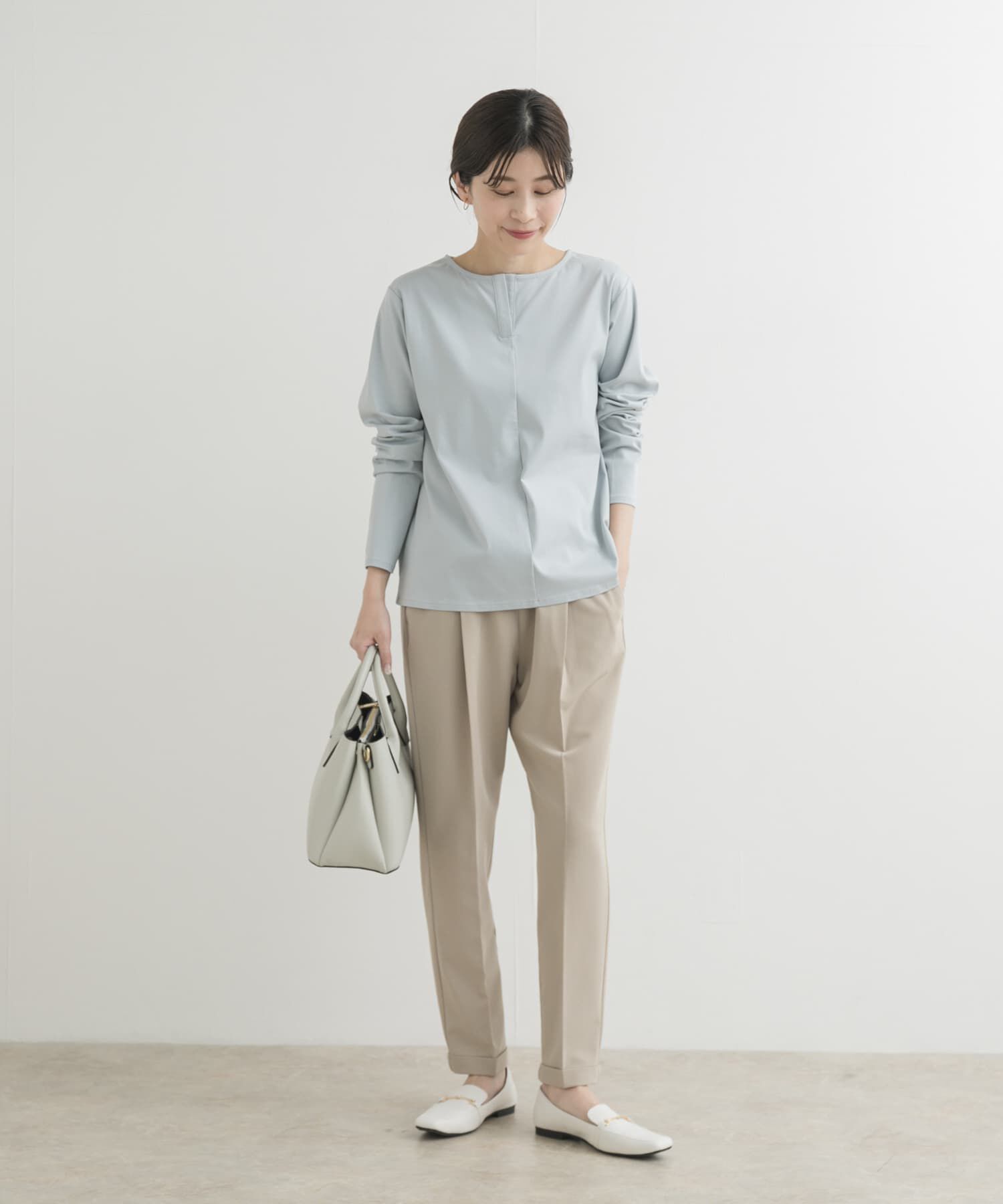 URBAN RESEARCH DOORS「『3サイズ展開』ストレッチテーパードイージーパンツ」|その他|