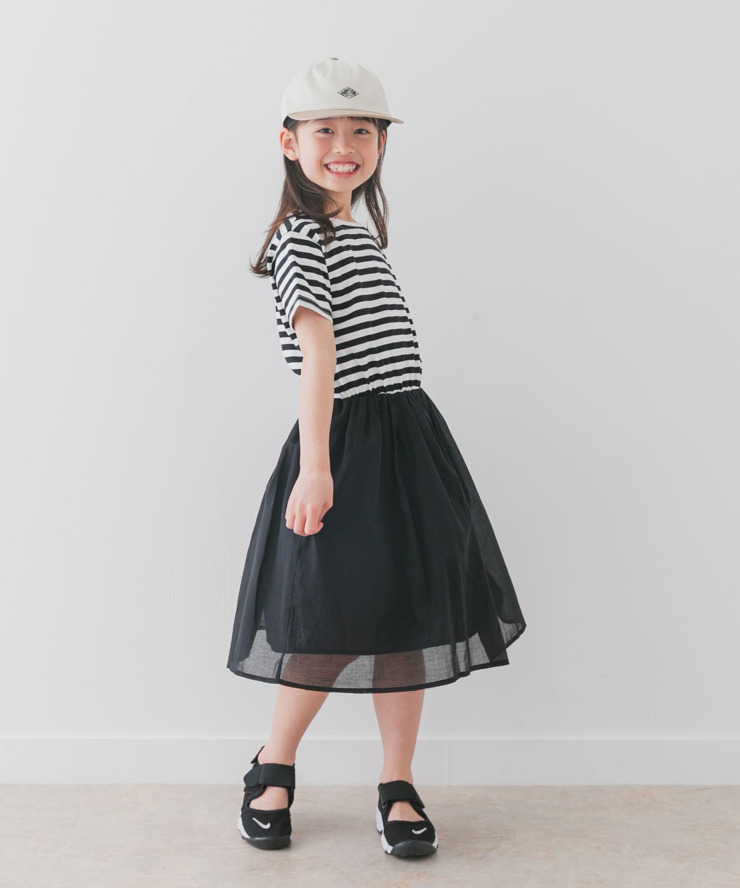 URBAN RESEARCH DOORS「『親子リンク』『UR TECH』ボイルドッキングワンピース(KIDS)」|ワンピース|