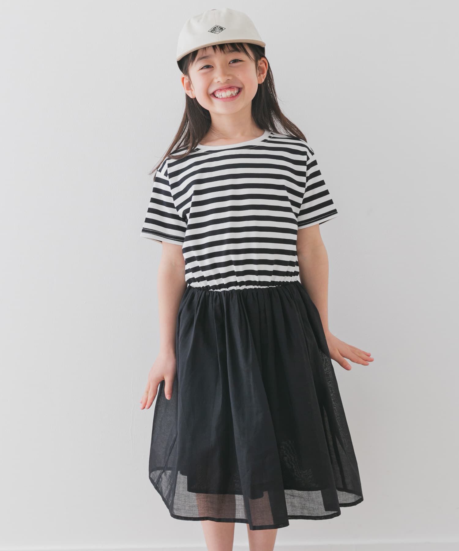 URBAN RESEARCH DOORS「『親子リンク』『UR TECH』ボイルドッキングワンピース(KIDS)」|ワンピース|