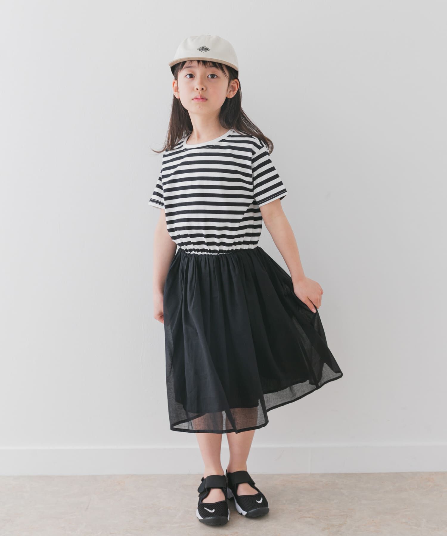 URBAN RESEARCH DOORS「『親子リンク』『UR TECH』ボイルドッキングワンピース(KIDS)」|ワンピース|