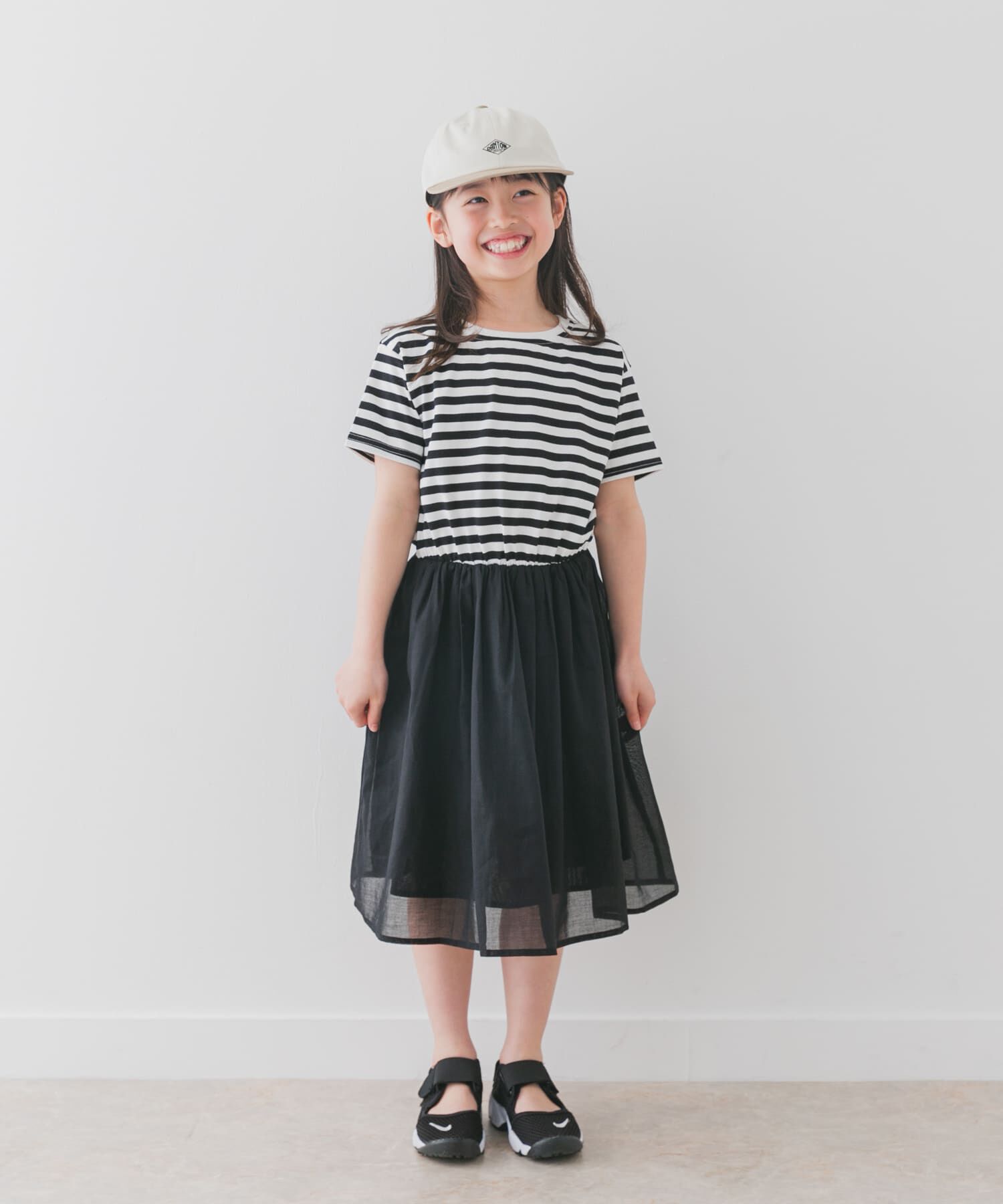 URBAN RESEARCH DOORS「『親子リンク』『UR TECH』ボイルドッキングワンピース(KIDS)」|ワンピース|