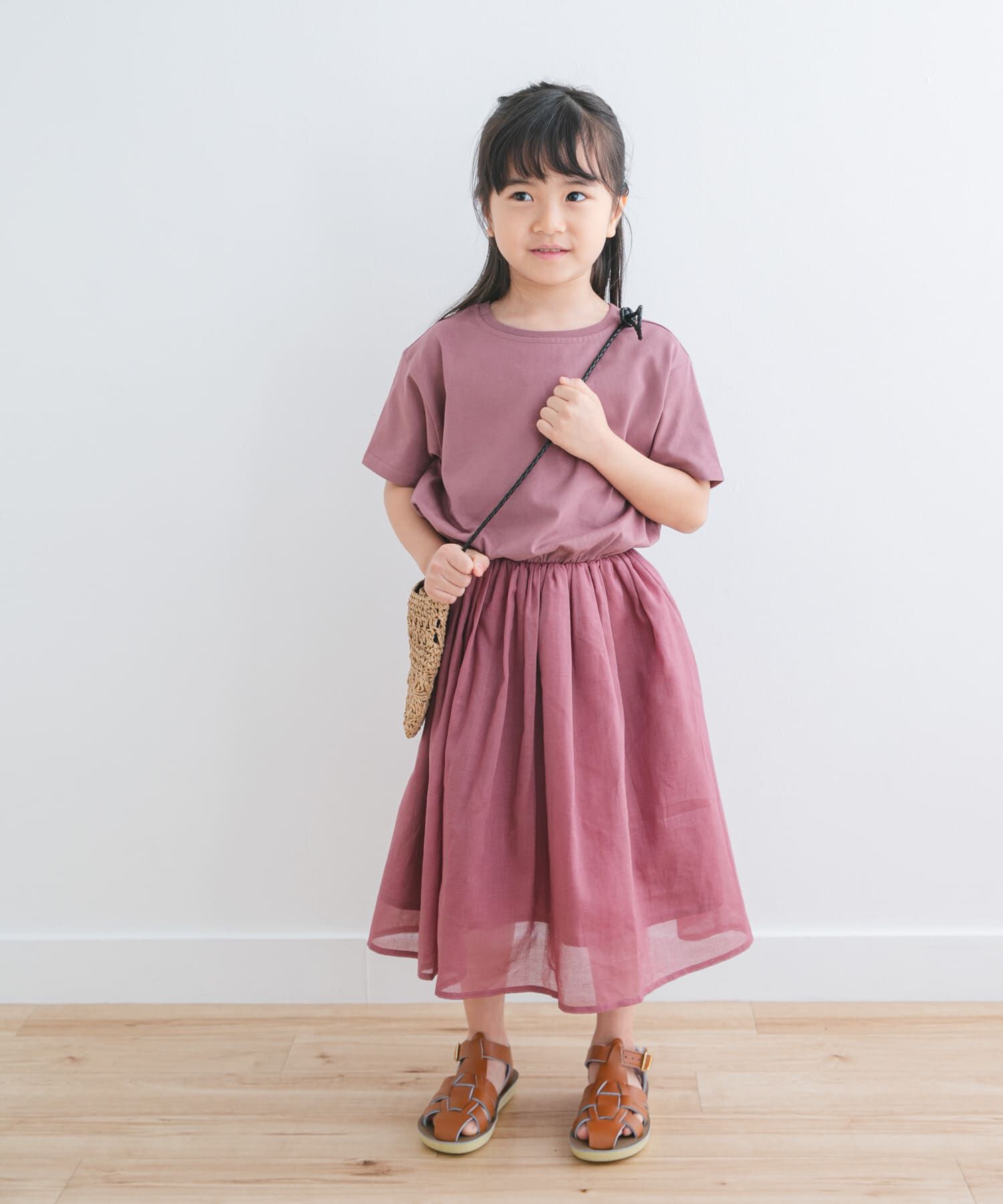 URBAN RESEARCH DOORS「『親子リンク』『UR TECH』ボイルドッキングワンピース(KIDS)」|ワンピース|