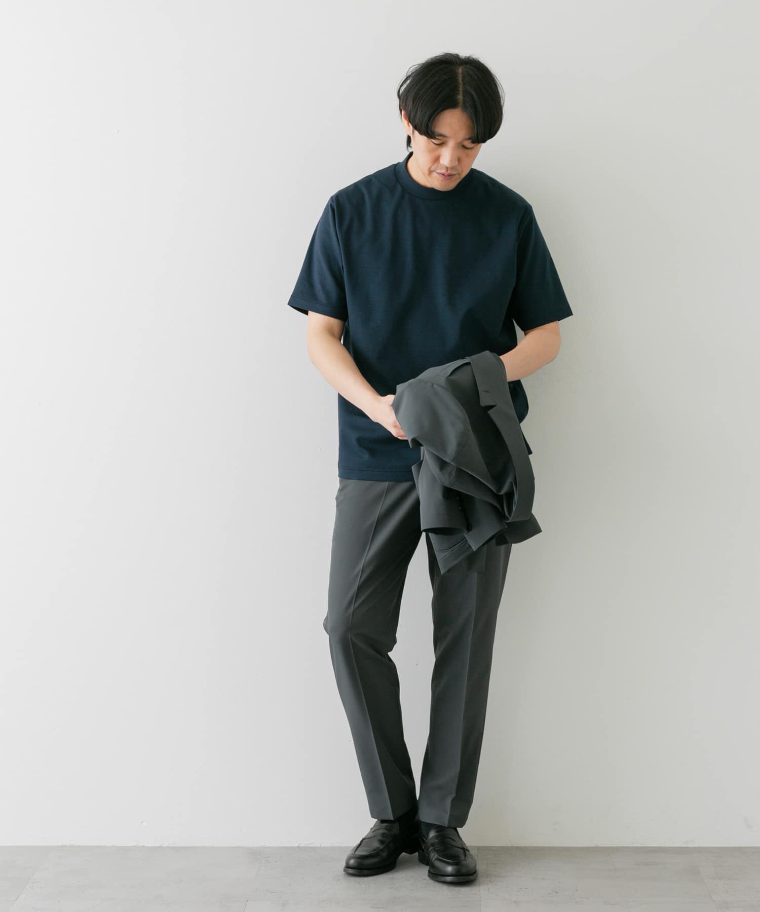 URBAN RESEARCH DOORS「『抗菌/防臭』LIFE STYLE TAILOR　シルケットポンチストレッチTシャツ」|シャツ・ブラウス|