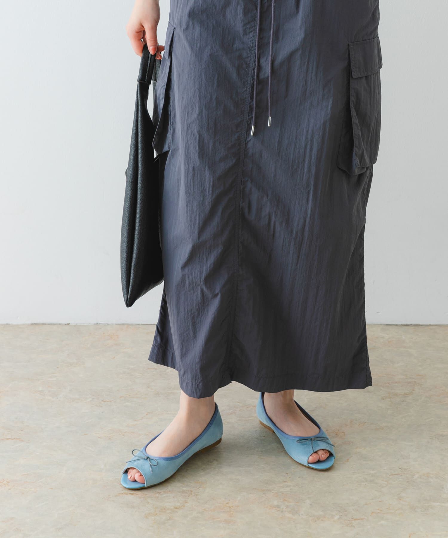 RODE SKO「『MADE IN JAPAN』オープントゥリボンパンプス」|パンプス|