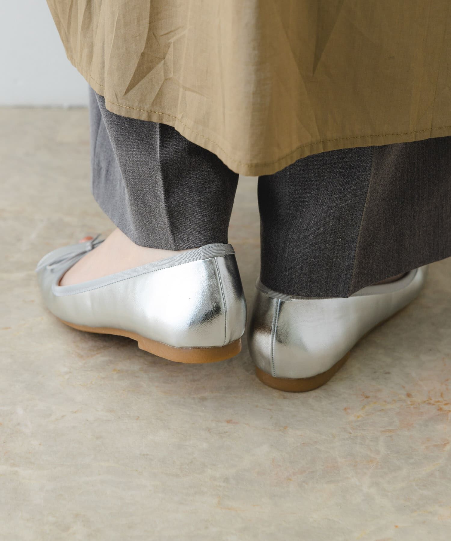 RODE SKO「『MADE IN JAPAN』オープントゥリボンパンプス」|パンプス|