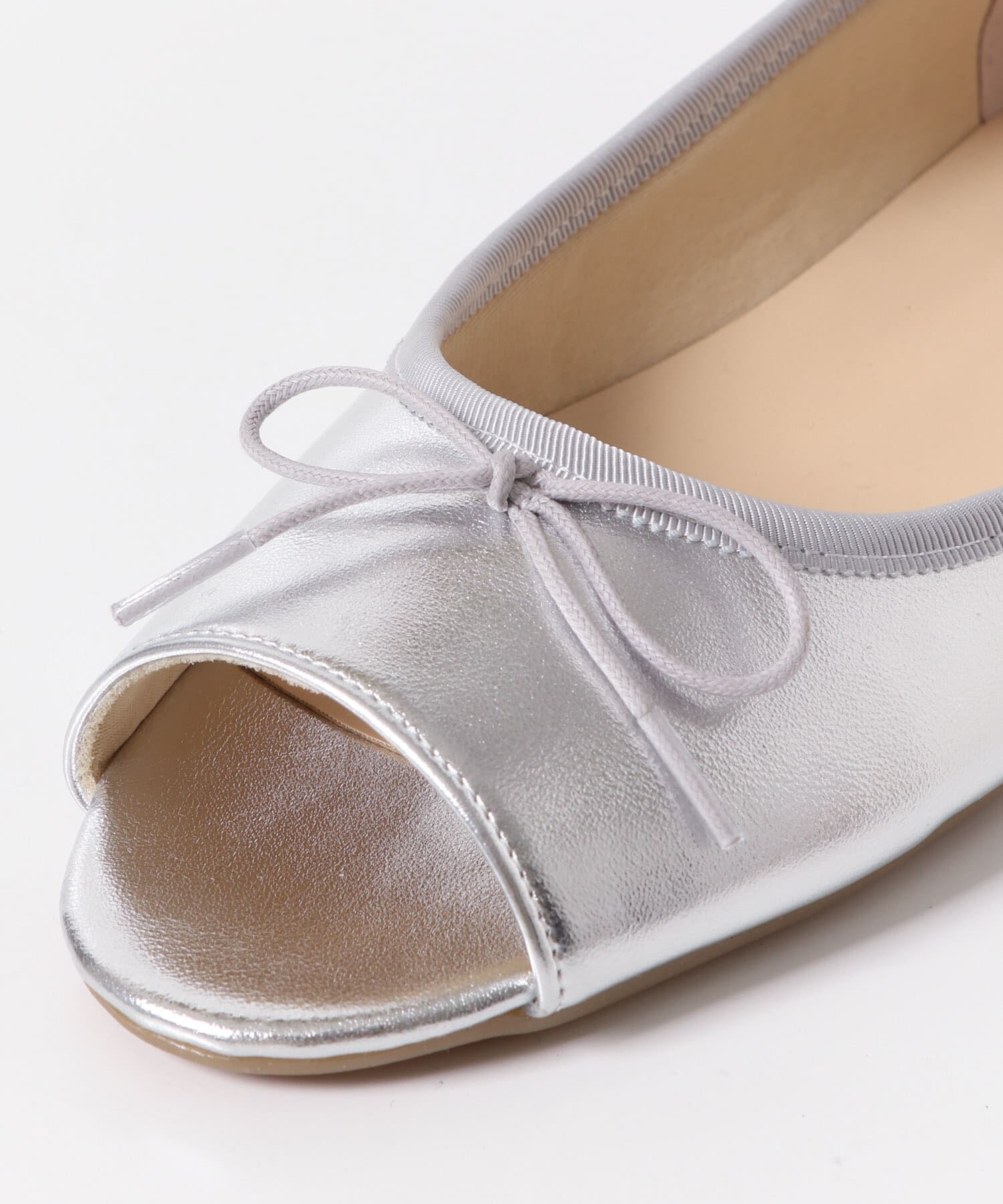 RODE SKO「『MADE IN JAPAN』オープントゥリボンパンプス」|パンプス|