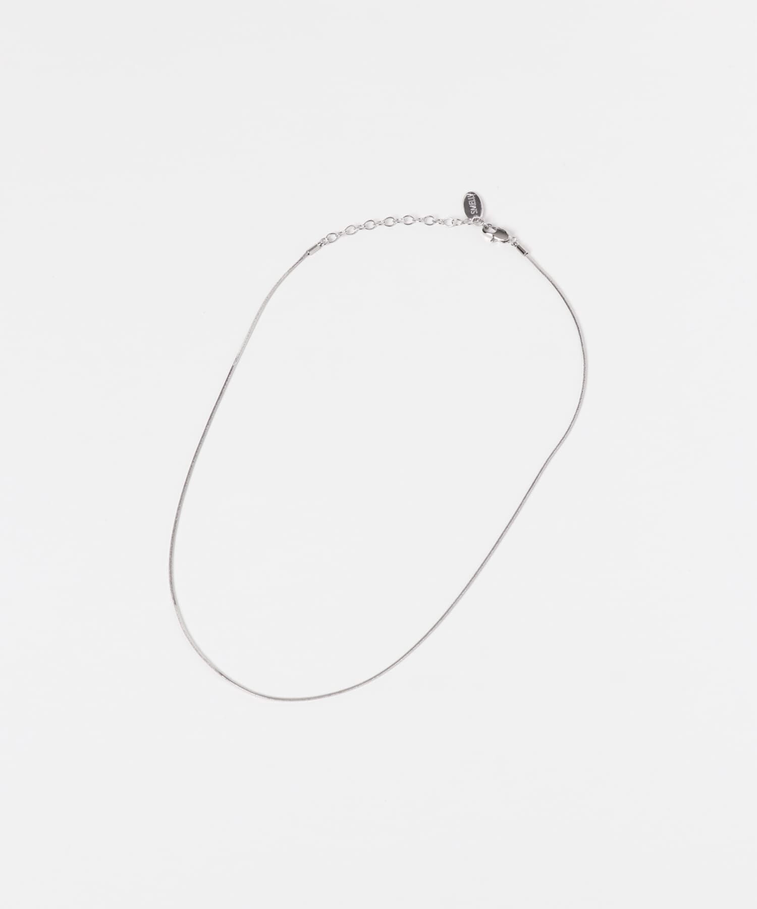 SMELLY「シンプルスネークチェーンネックレス」|ネックレス|