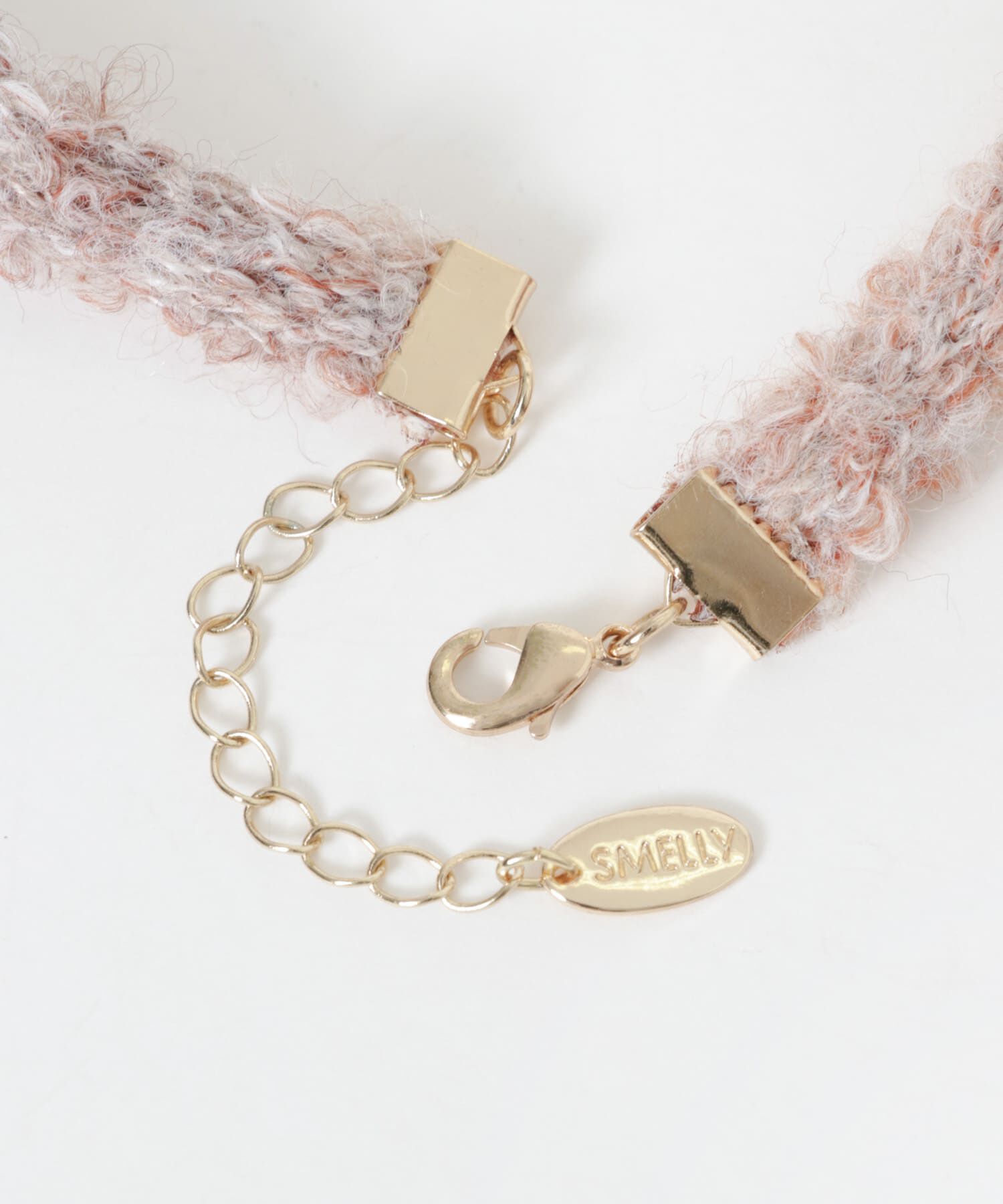 SMELLY「ハートトップニットコードチョーカーネックレス」|ネックレス|