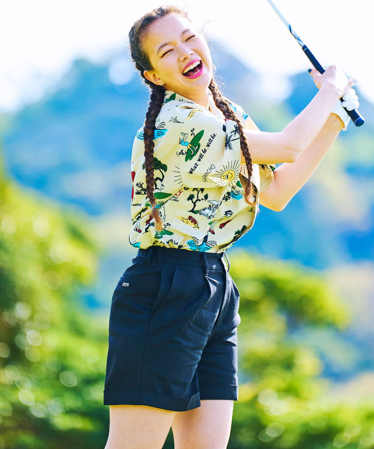 Sonny Label 「OOPS ストレッチショートパンツ」|その他|