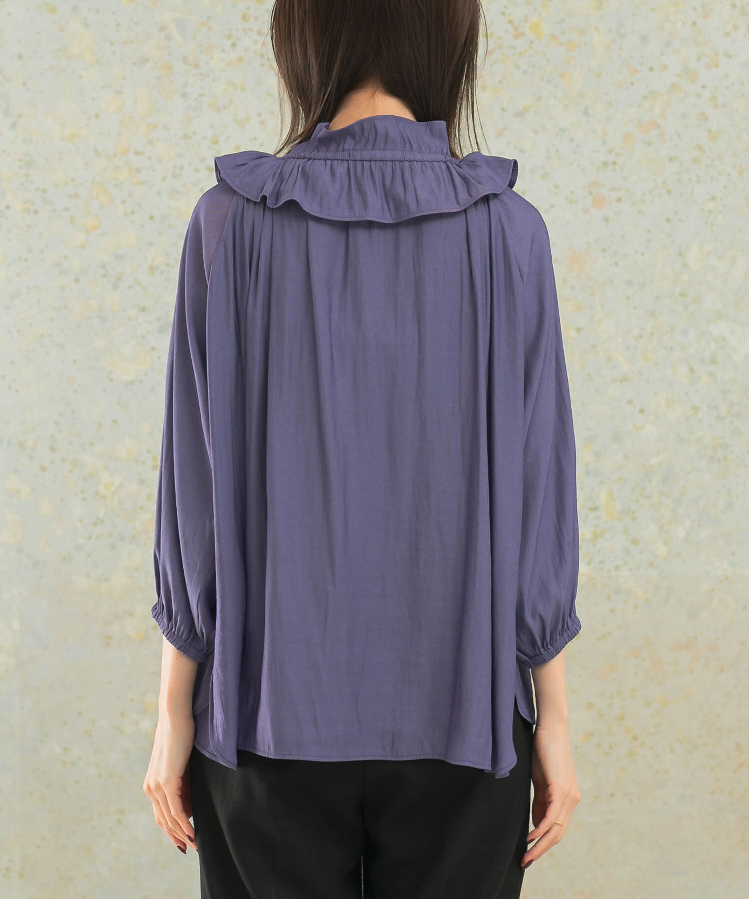 URBAN RESEARCH ROSSO「フリルギャザーブラウス」|シャツ・ブラウス|