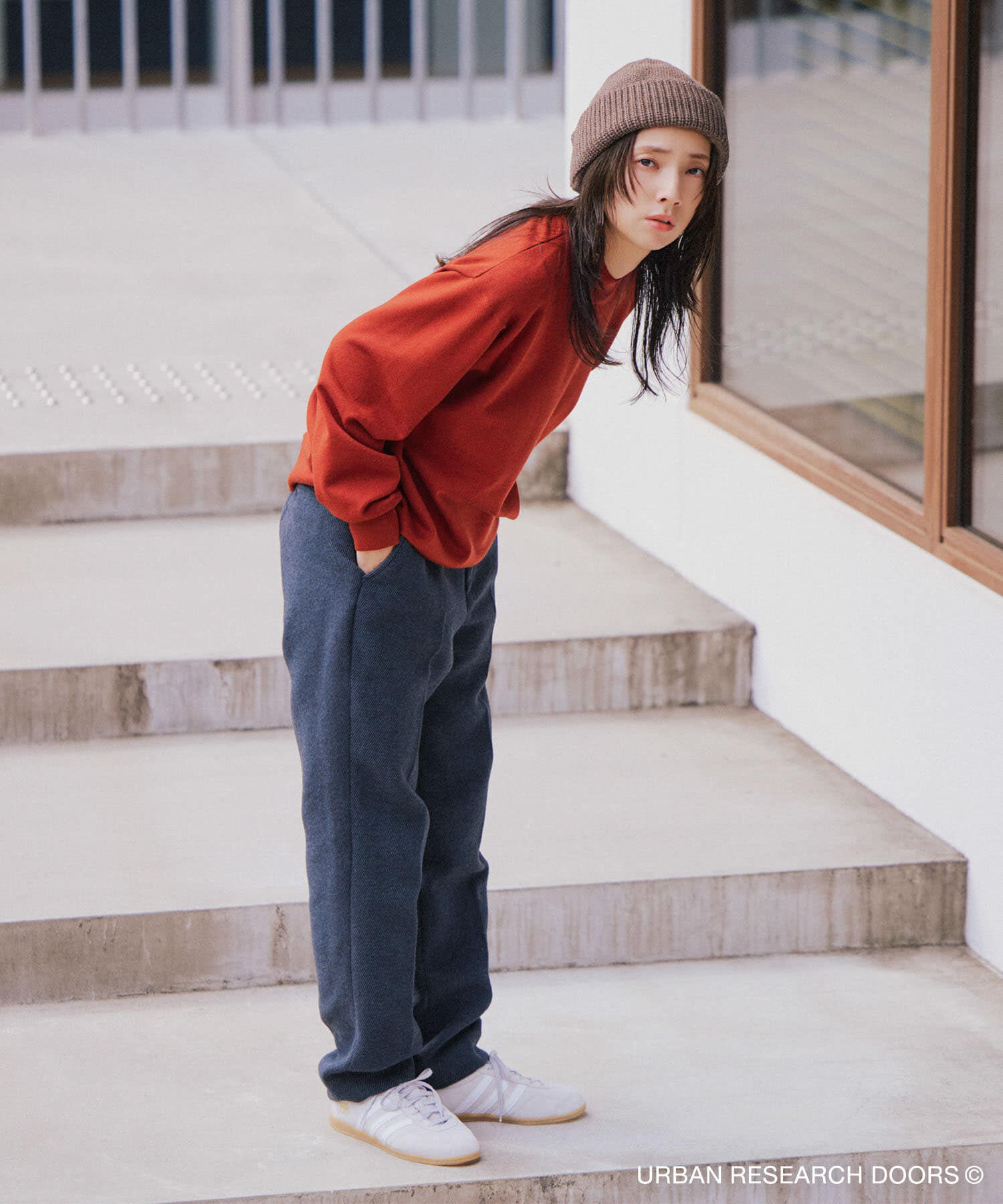 URBAN RESEARCH DOORS「『UR TECH』完声/暖 テーパードパンツ」|その他|