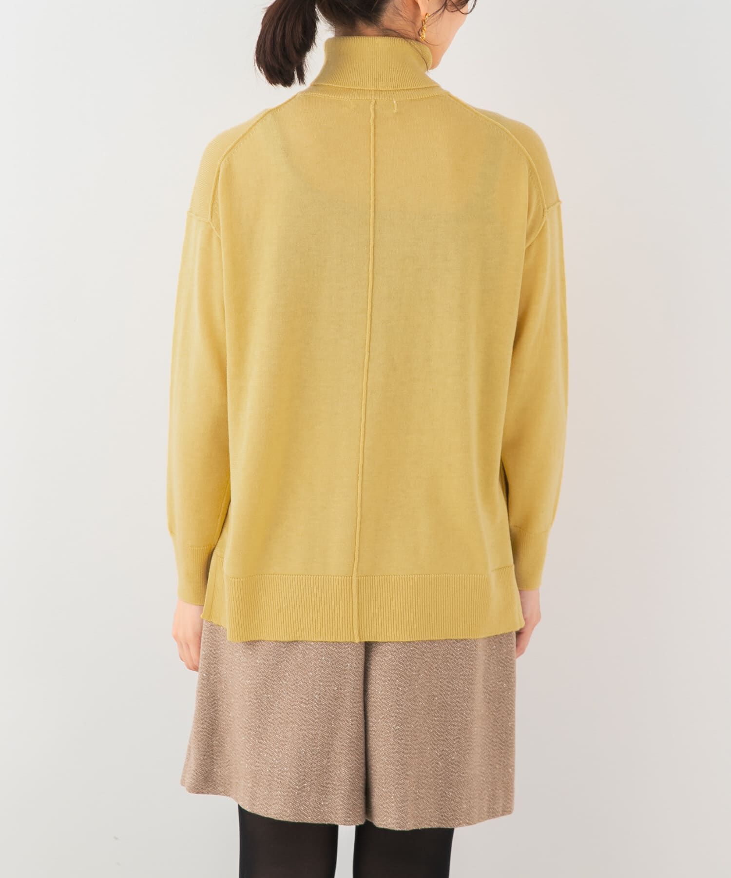 URBAN RESEARCH ROSSO「F by ROSSO　ウォッシャブル抗ピルタートルニット」|ニット・セーター|