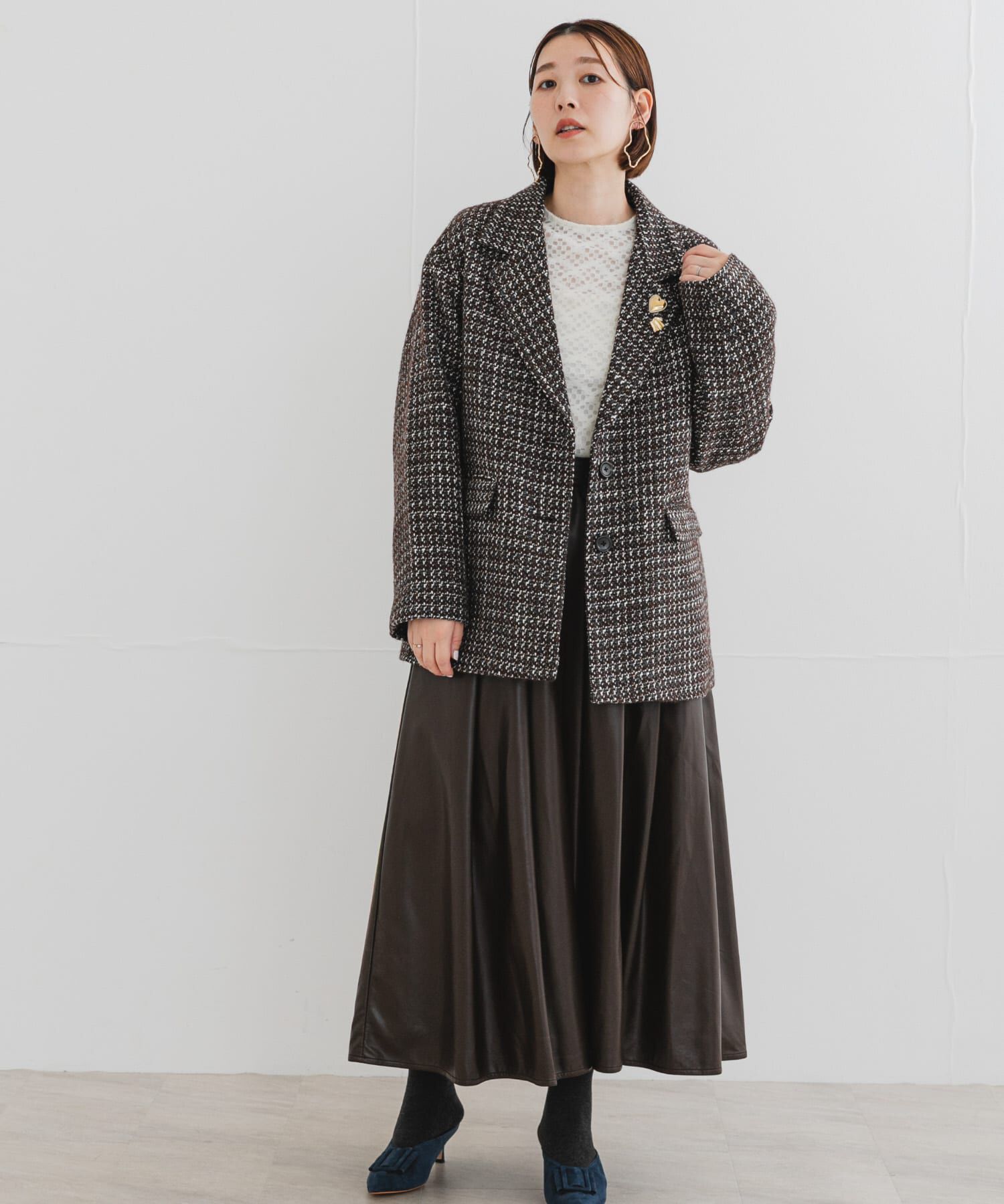 URBAN RESEARCH ROSSO「F by ROSSO　『UR TECH』ミックスツイードジャコット」|その他|