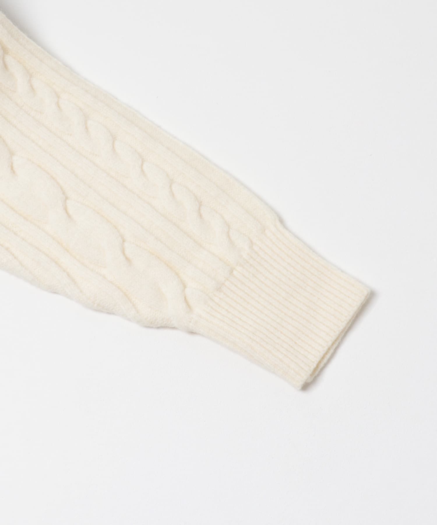 URBAN RESEARCH DOORS「FORK&SPOON　ケーブルニットプルオーバー」|ニット・セーター|