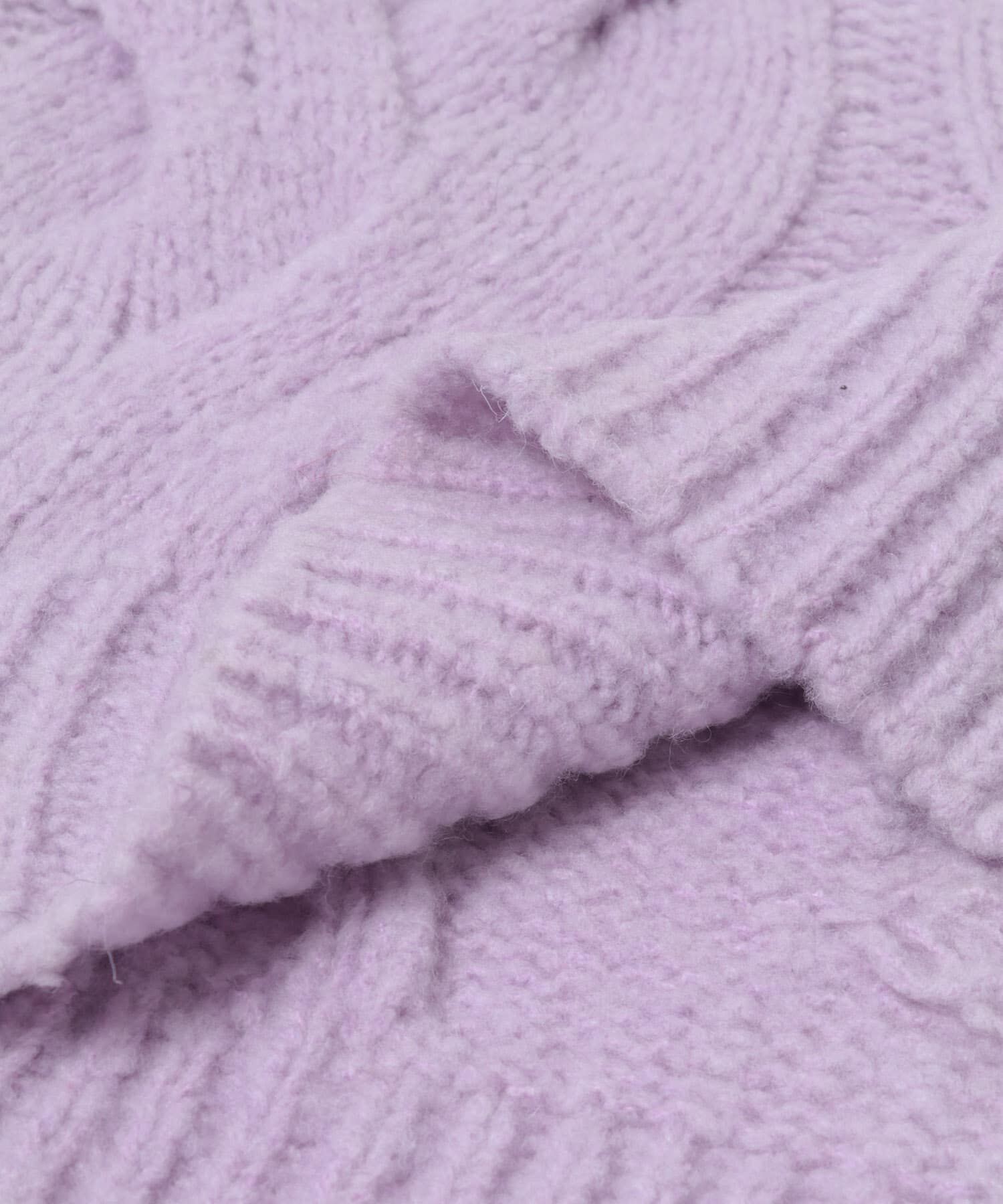 URBAN RESEARCH ROSSO「ウールカシミヤケーブル編オーバーニット」|ニット・セーター|